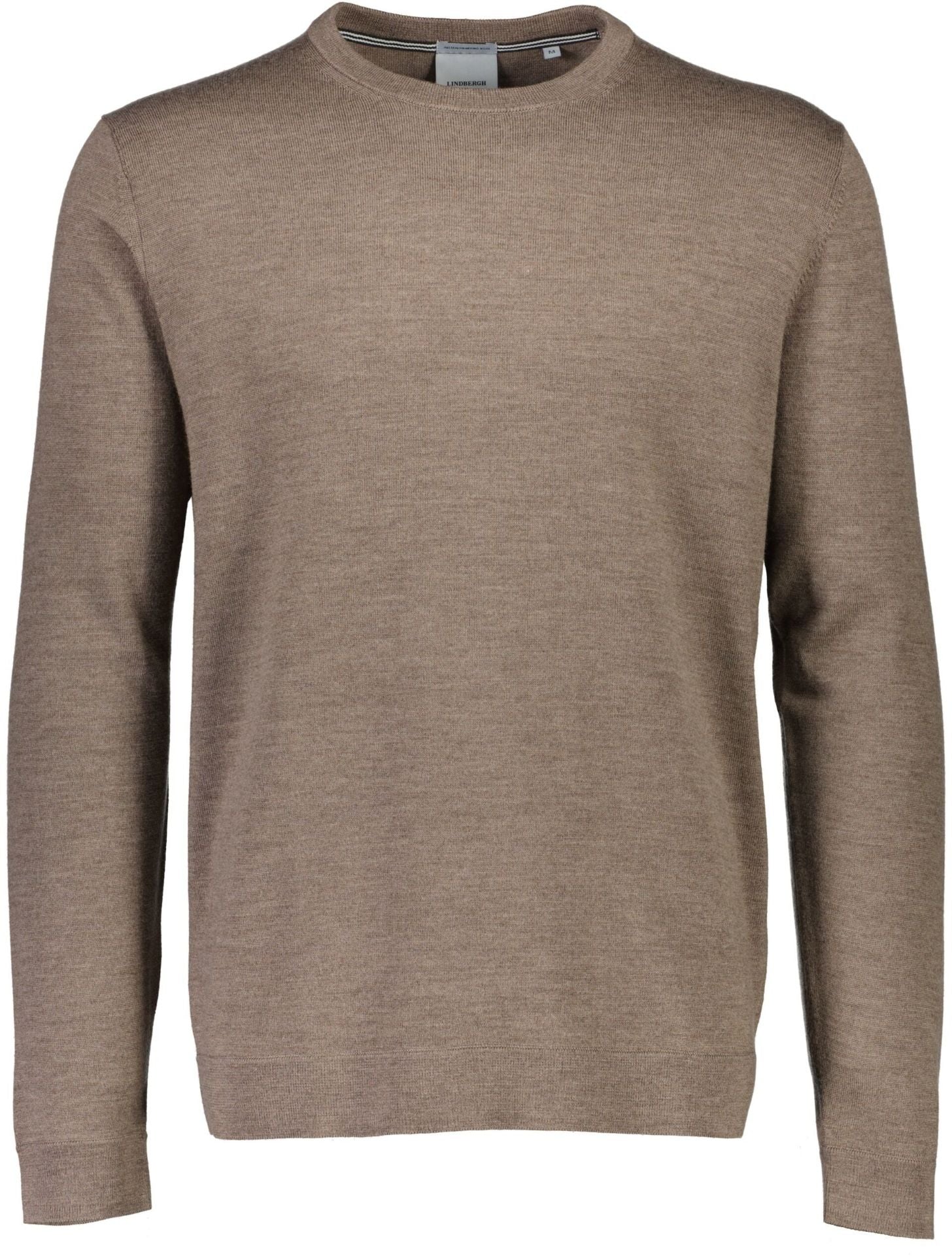 100% merino crew neck knit