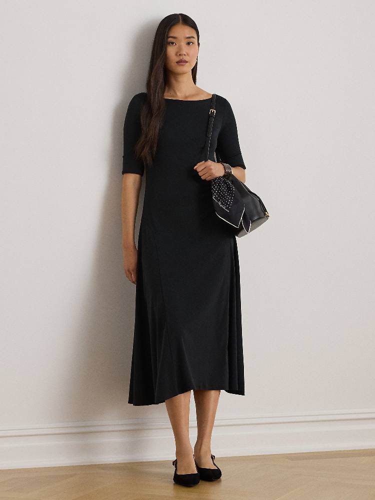 MUNZIE-ELBOW SLEEVE-DAY DRESS