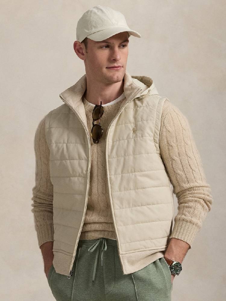 HYBRID FULL-ZIP VEST