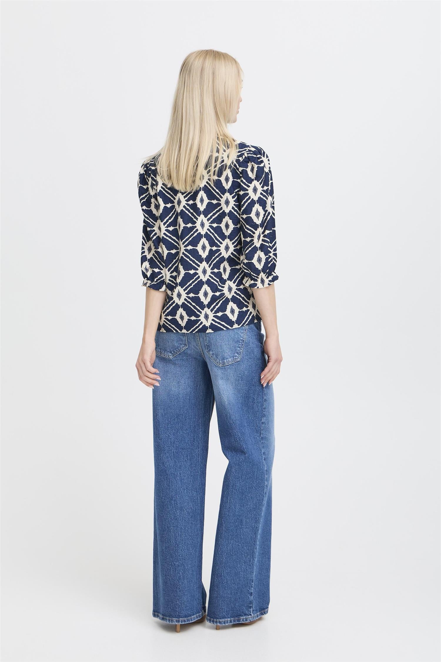 Byikaia Vneck Blouse