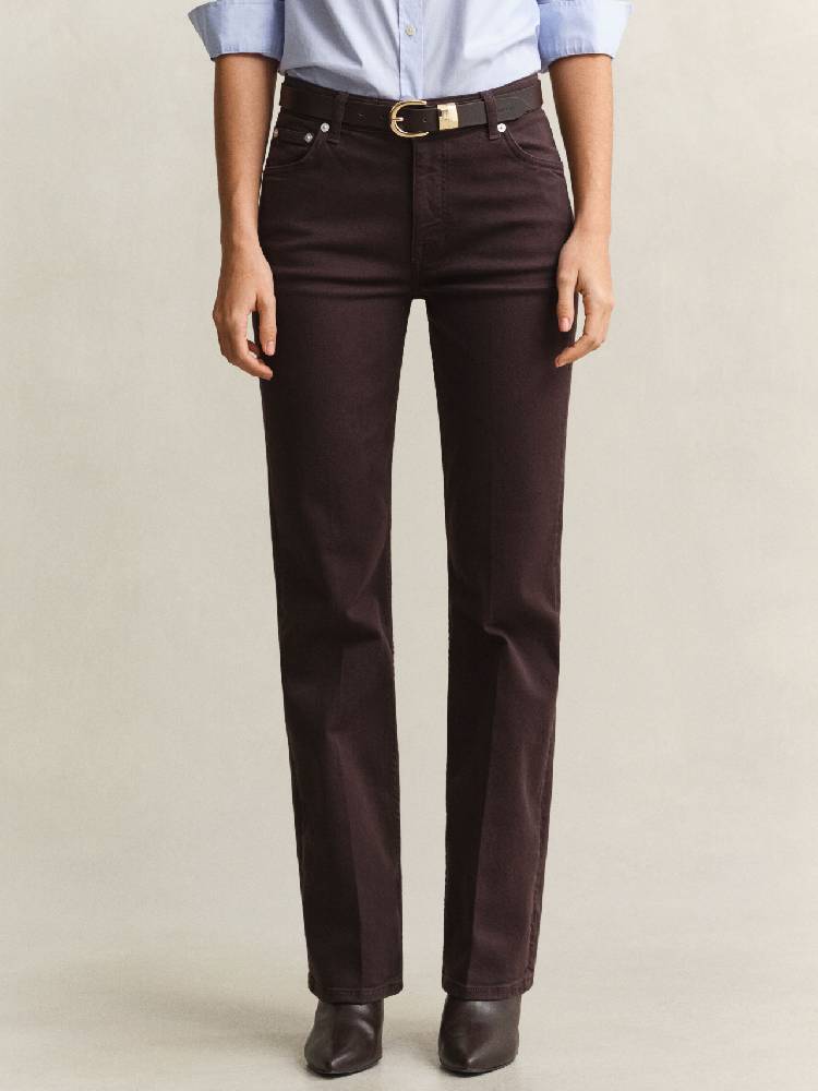 Slim Flare Color Jeans