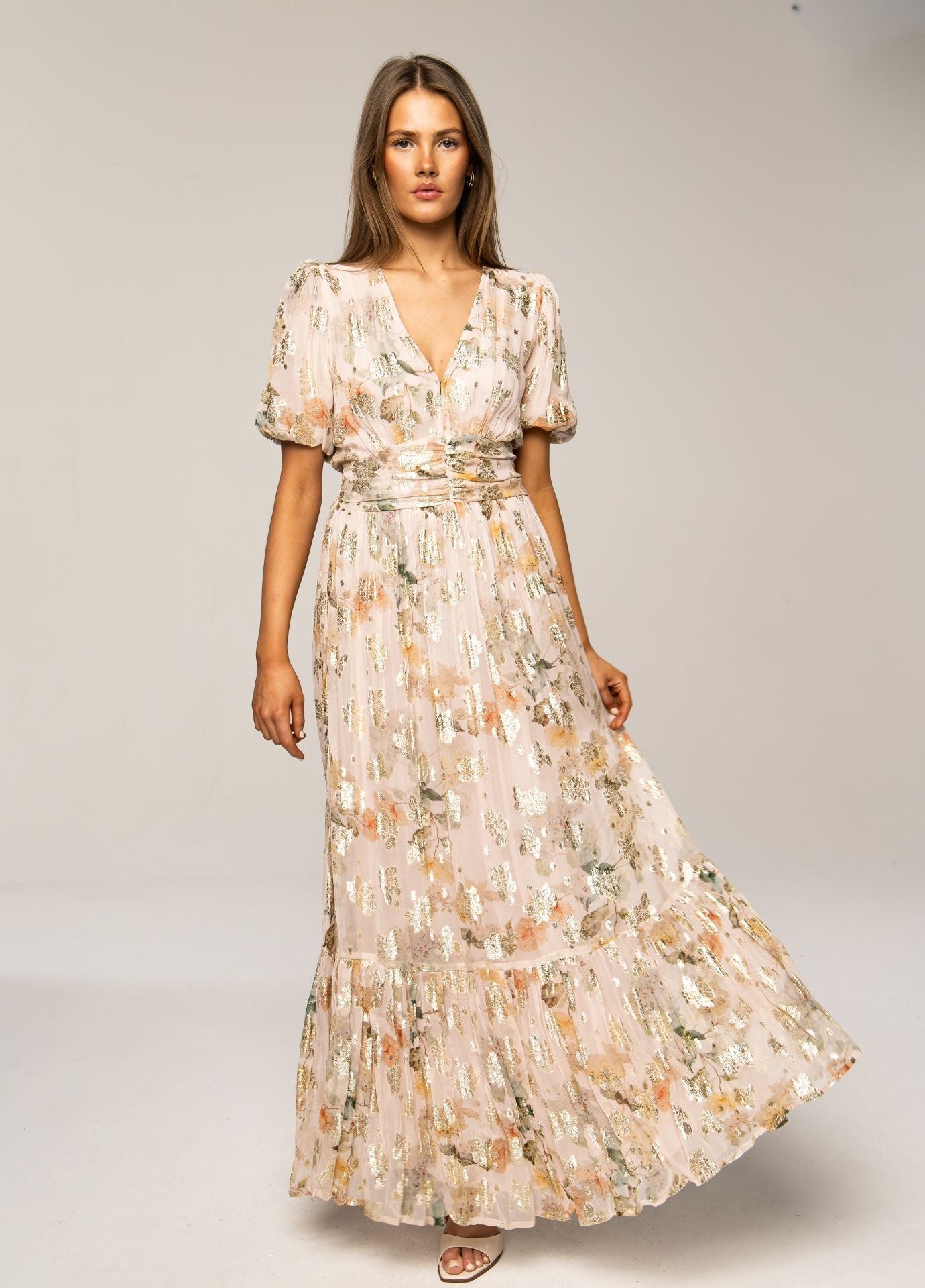 Heena Dress Shimmering Garden