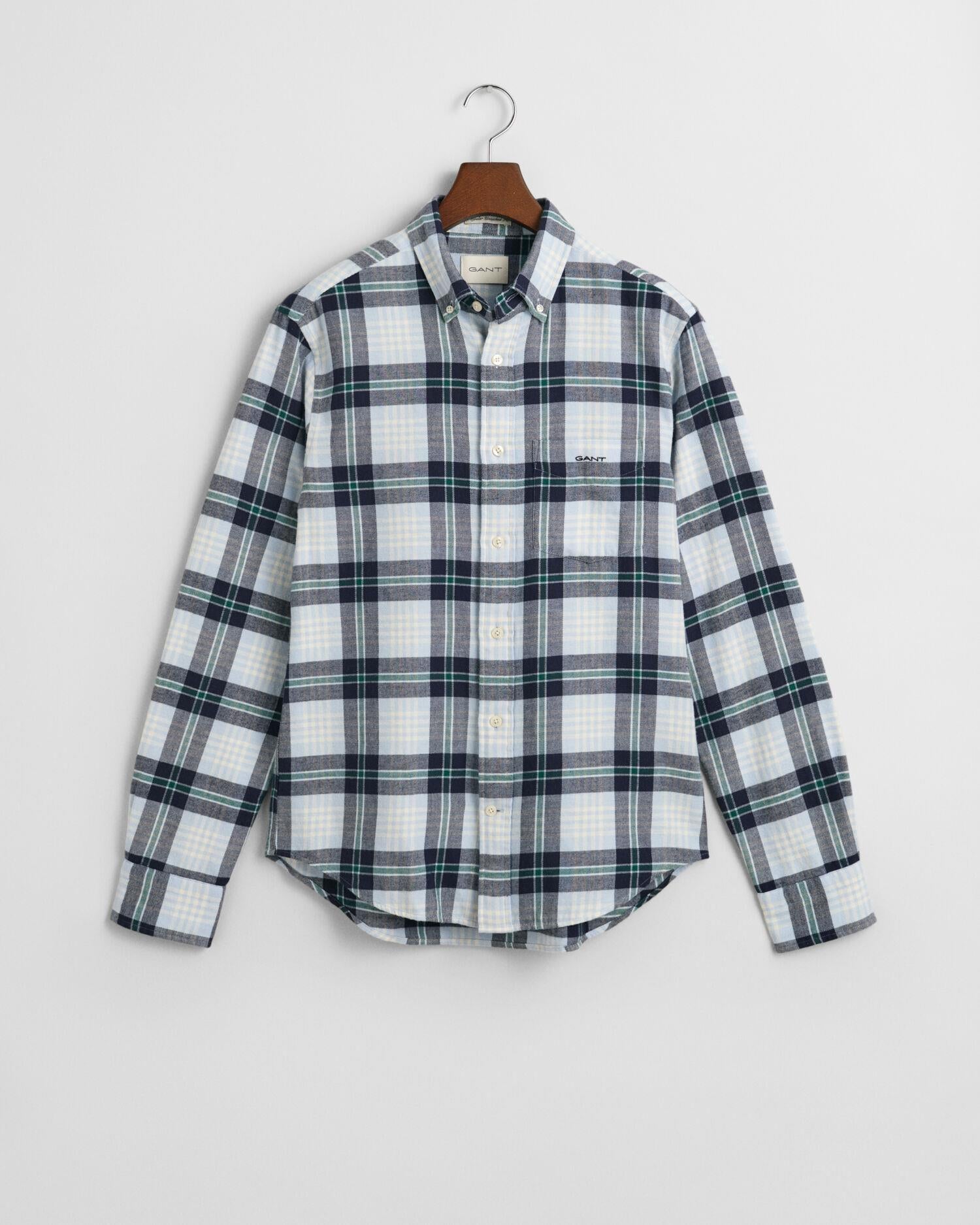 REG FLANNEL PLAID SHIRT