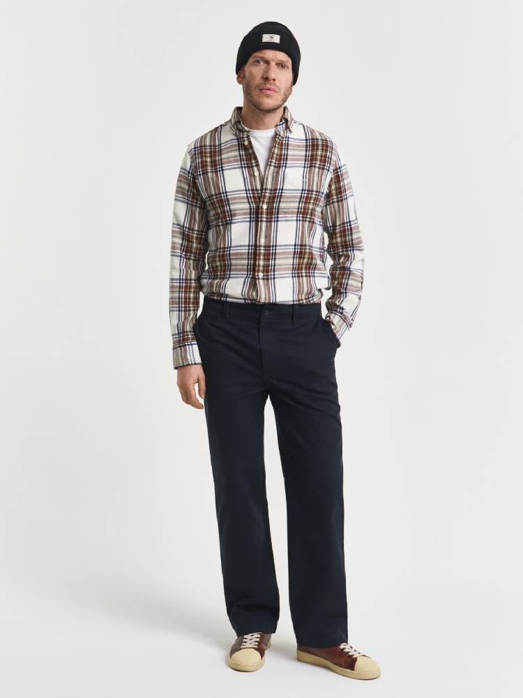 REG WINDBLOWN FLANNEL CHECK SHIRT