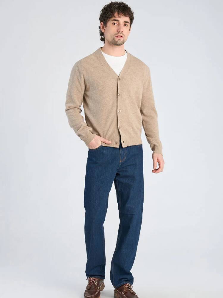 Recycle Lambswool Mix Cardigan