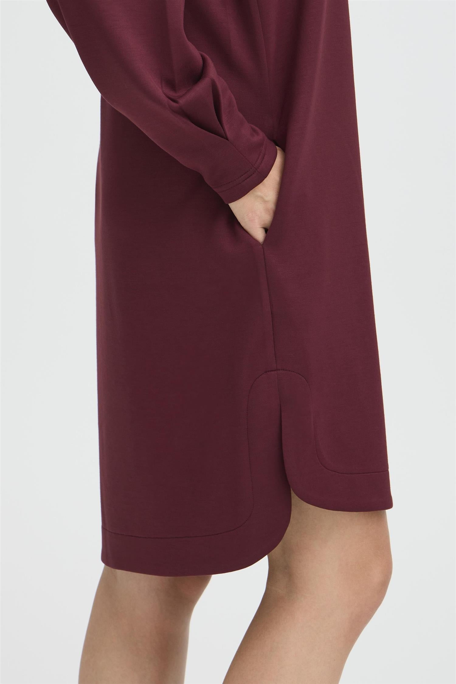Bypusti Ls Pleat Dress