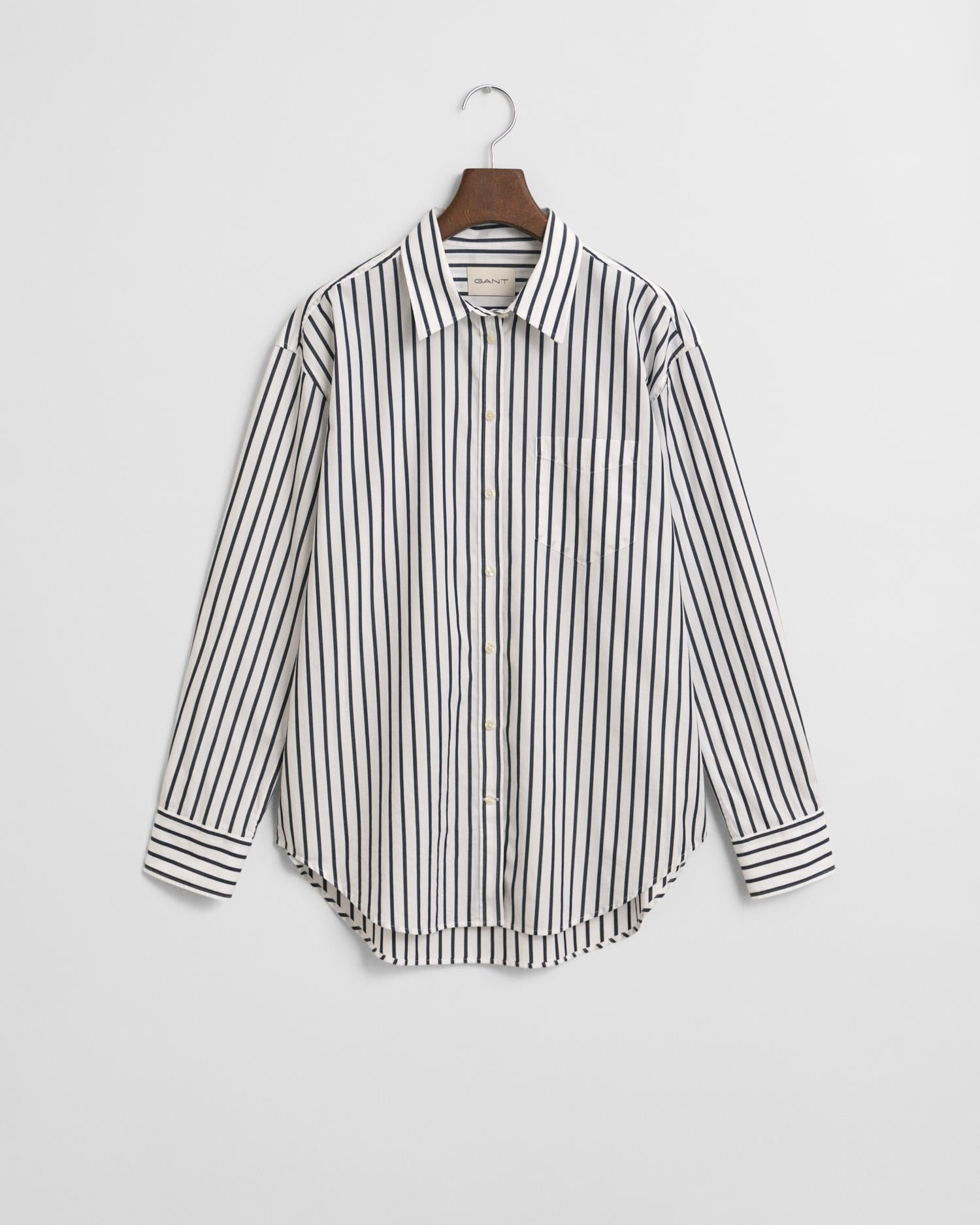 REL CLASSIC POPLIN STRIPED SHIRT