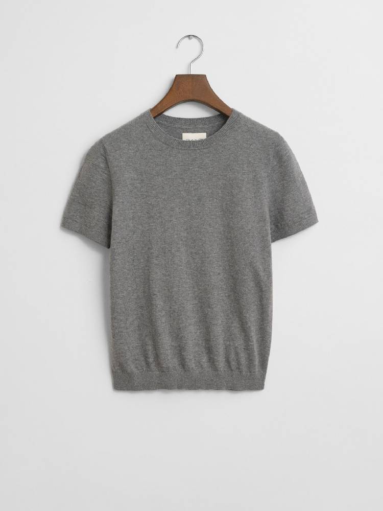 Light Knit Ss C-Neck