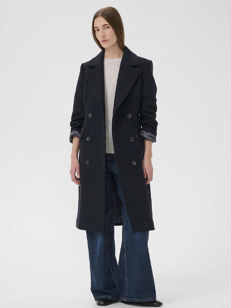 Thoraiw Lapel Coat R