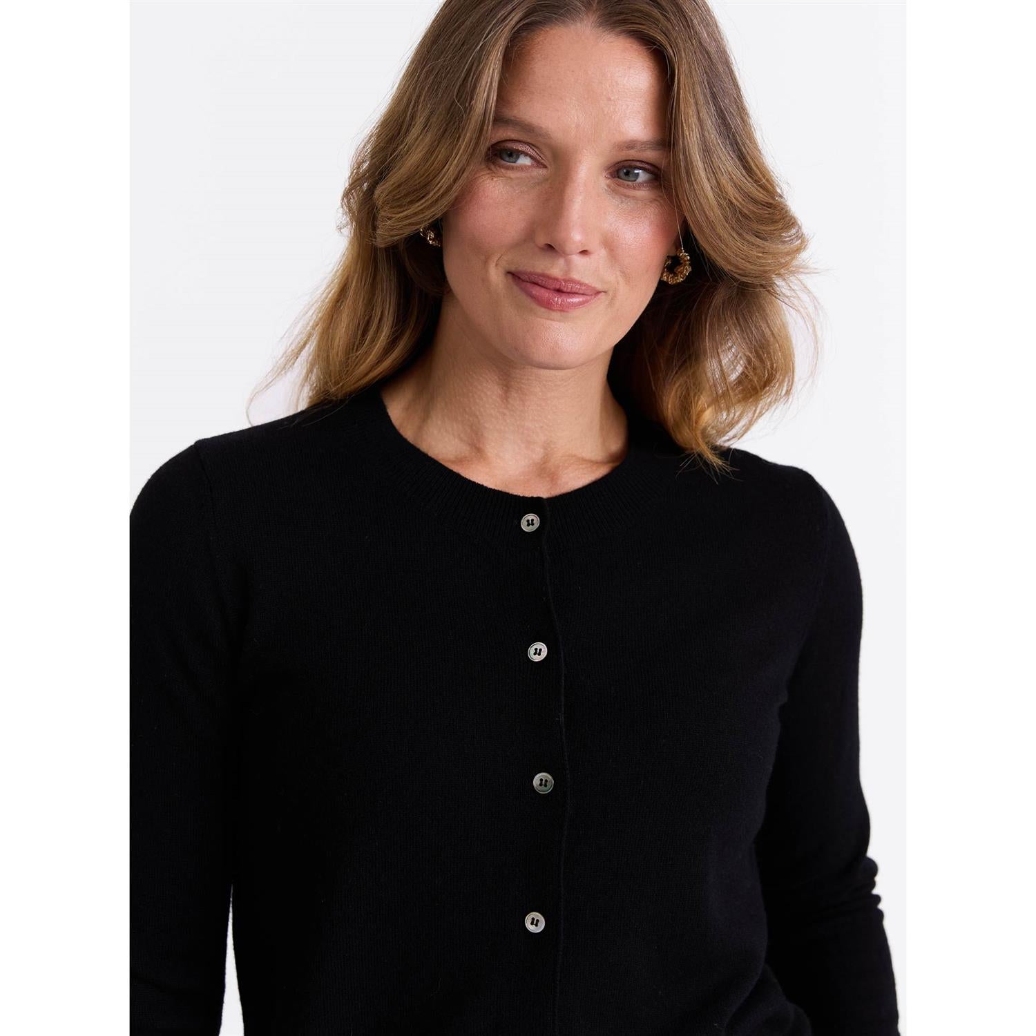 Vita merinocardigan