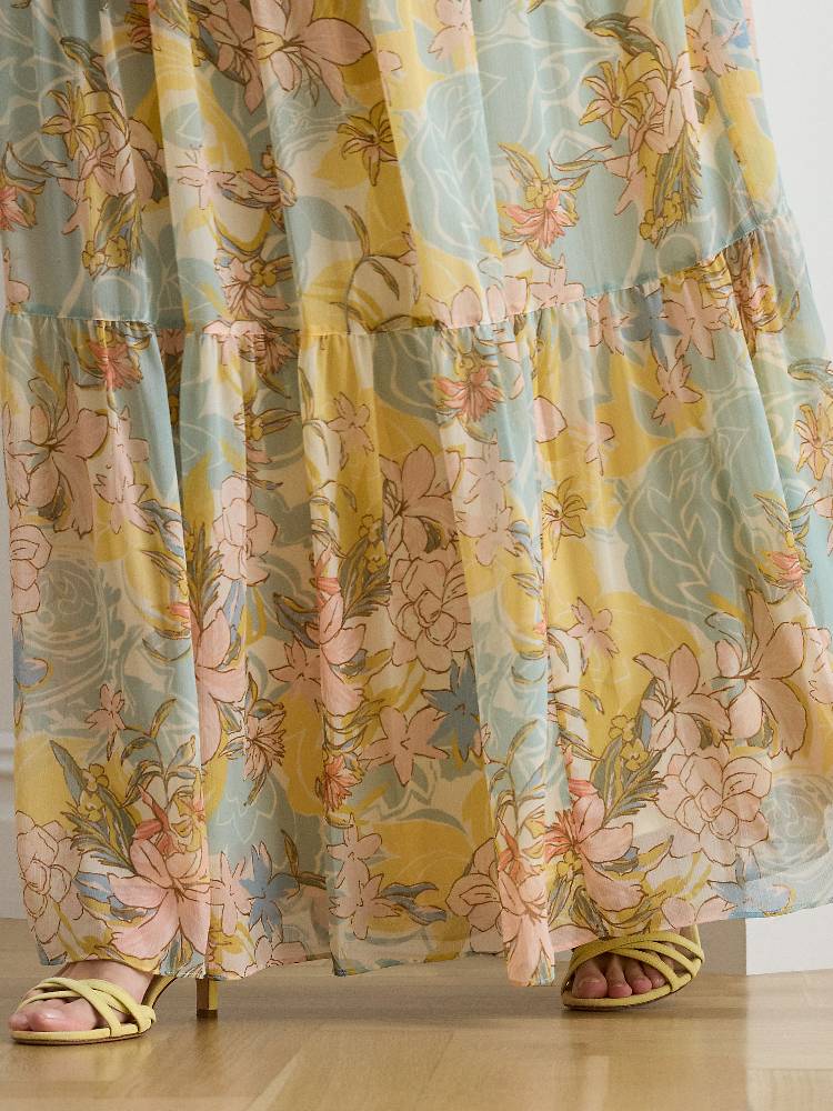 WOVEN-A LINE-SKIRT