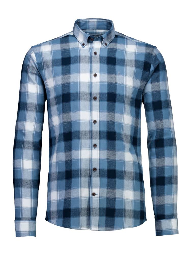 Checked Brushed Shirt L/s