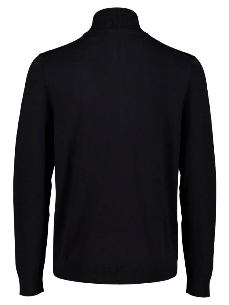 Soft Viscose Blend Half Zip Sweater