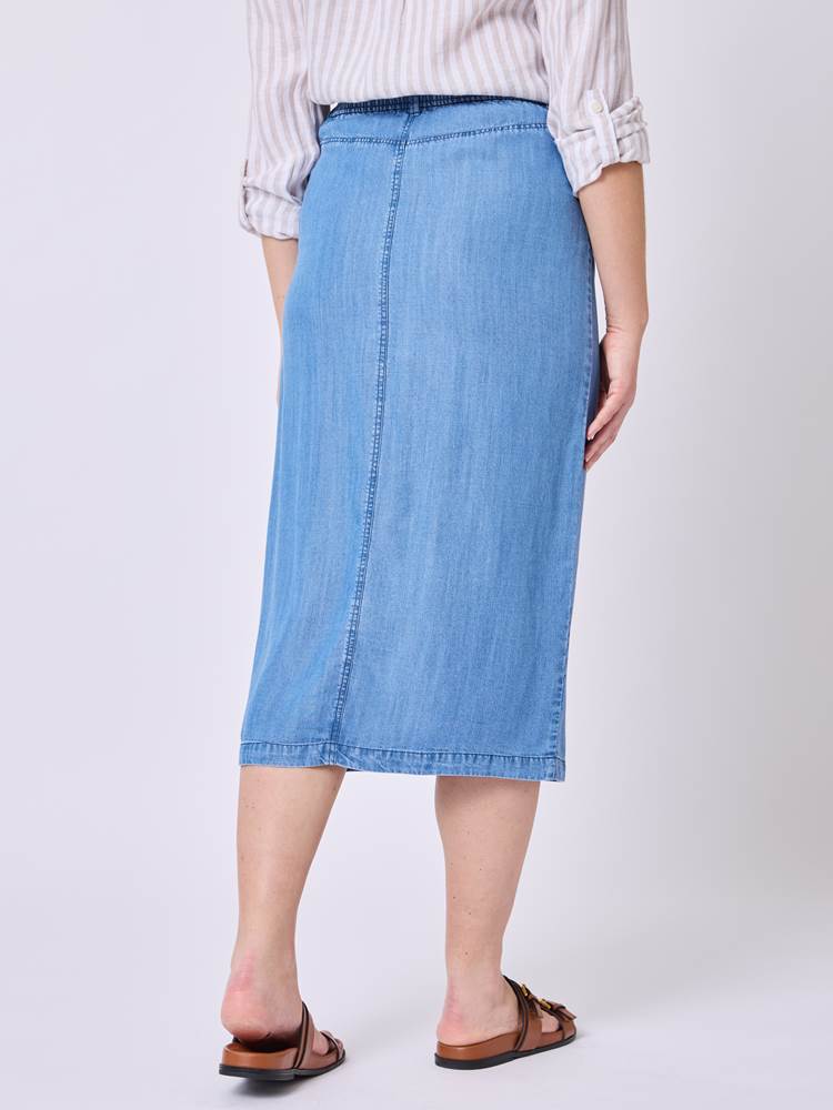 Martine midi skjørt