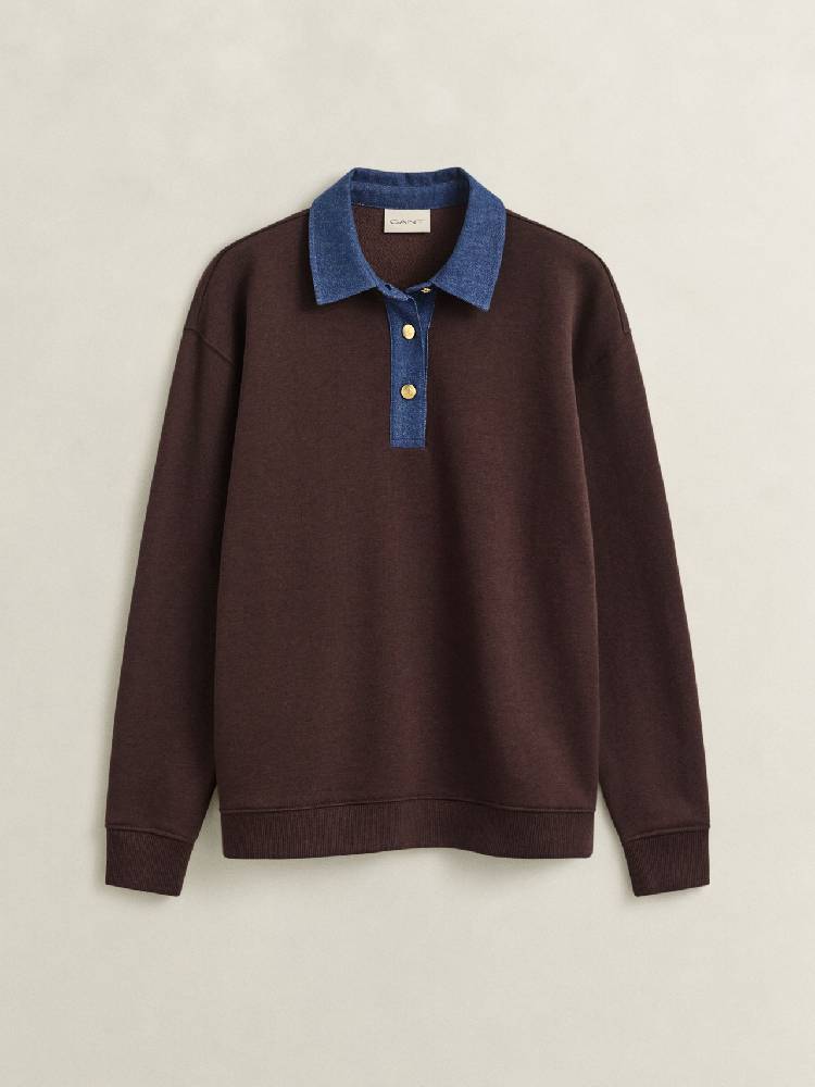 Denim Collared Heavy Rugger