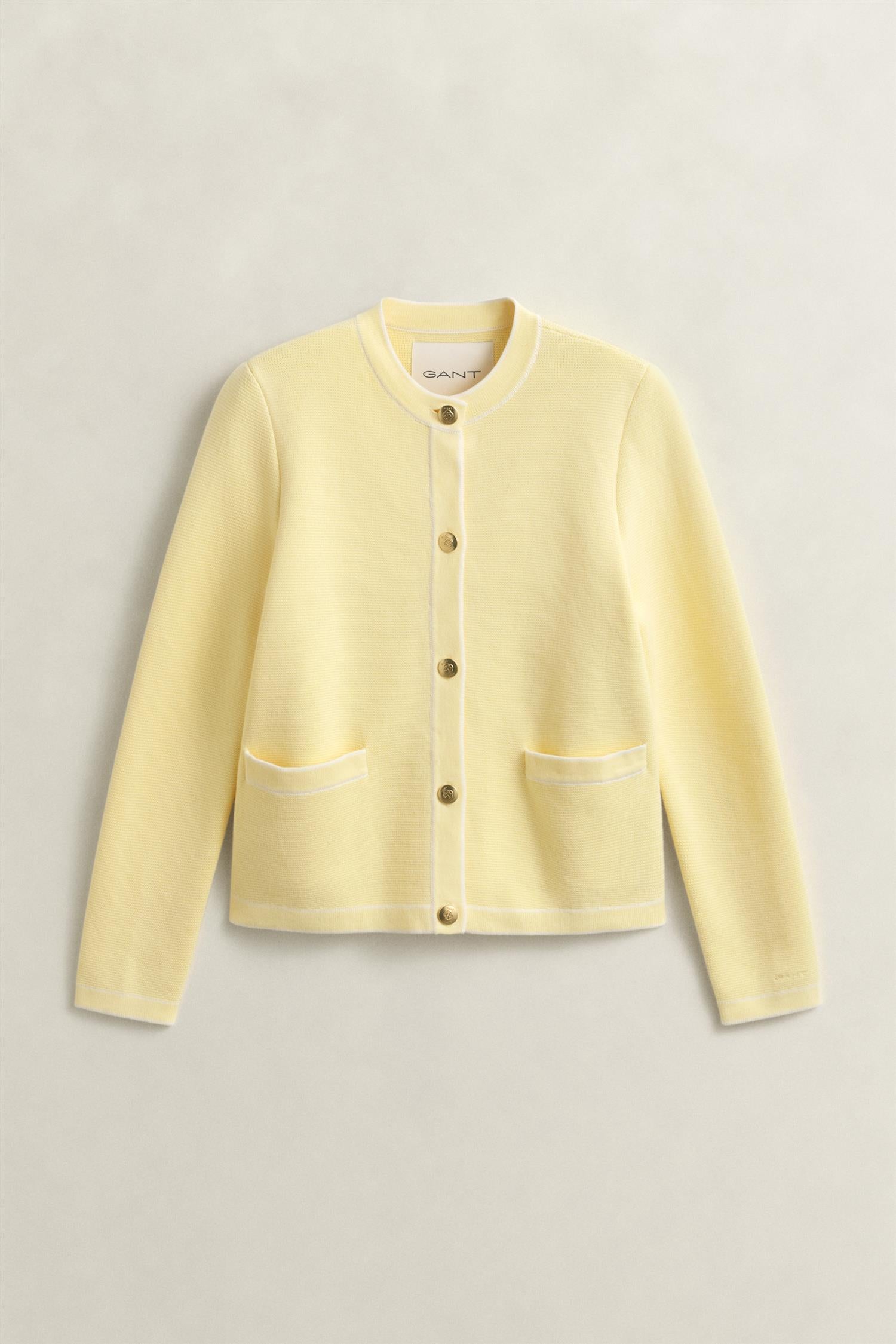 Cotton Knit Jacket