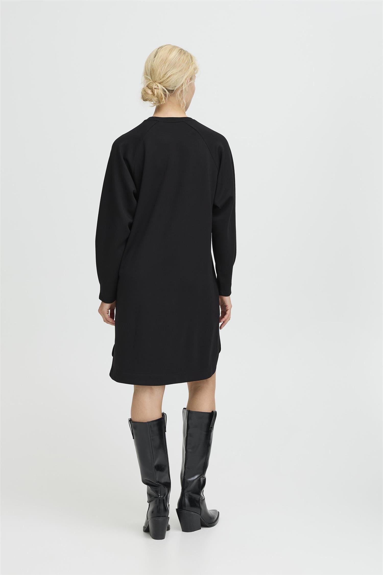 Bypusti Ls Pleat Dress