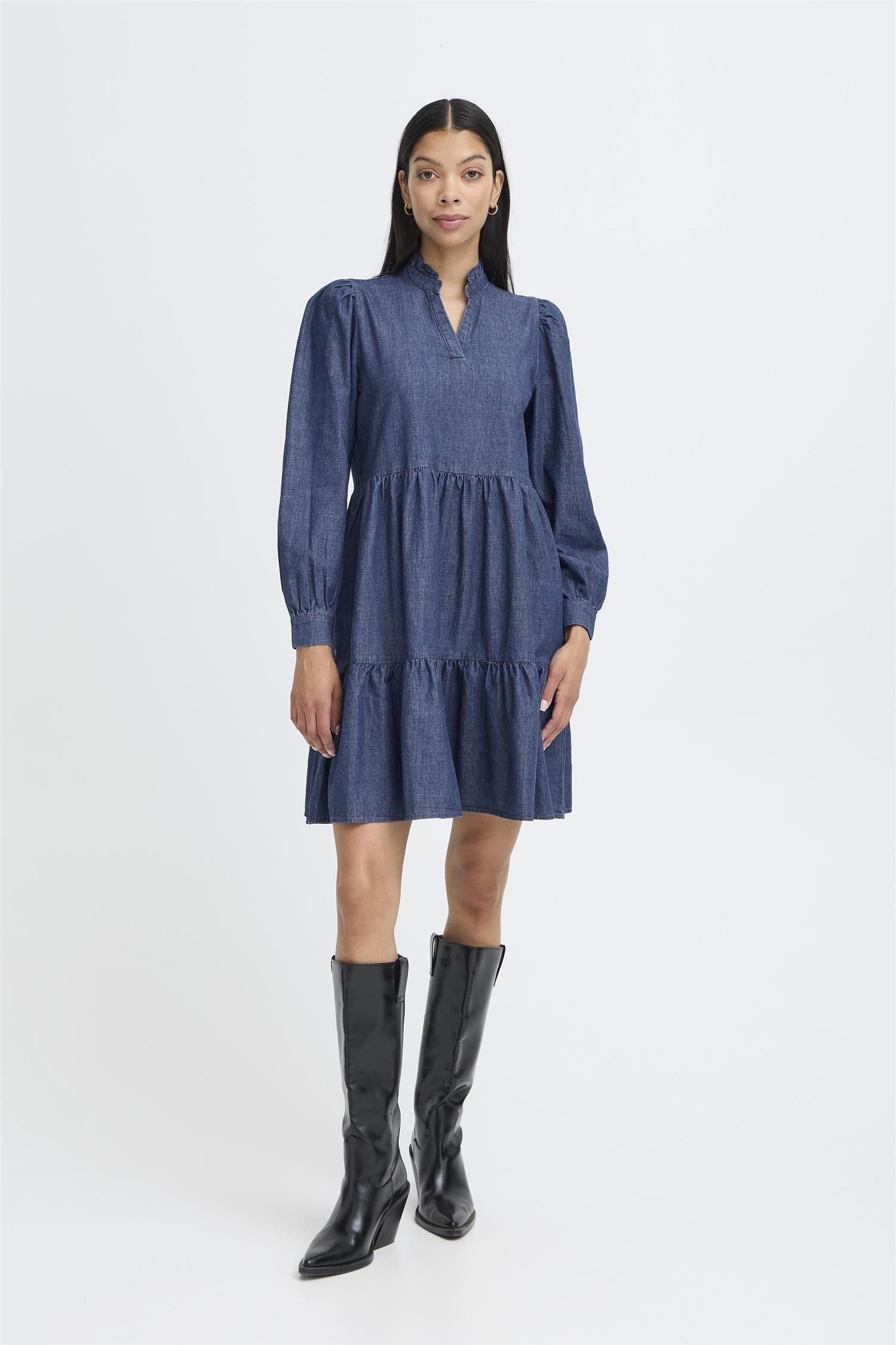 Byxkanti Vneck Dress