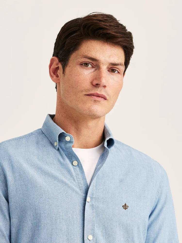 Morris Chambray Shirt - Slim Fit