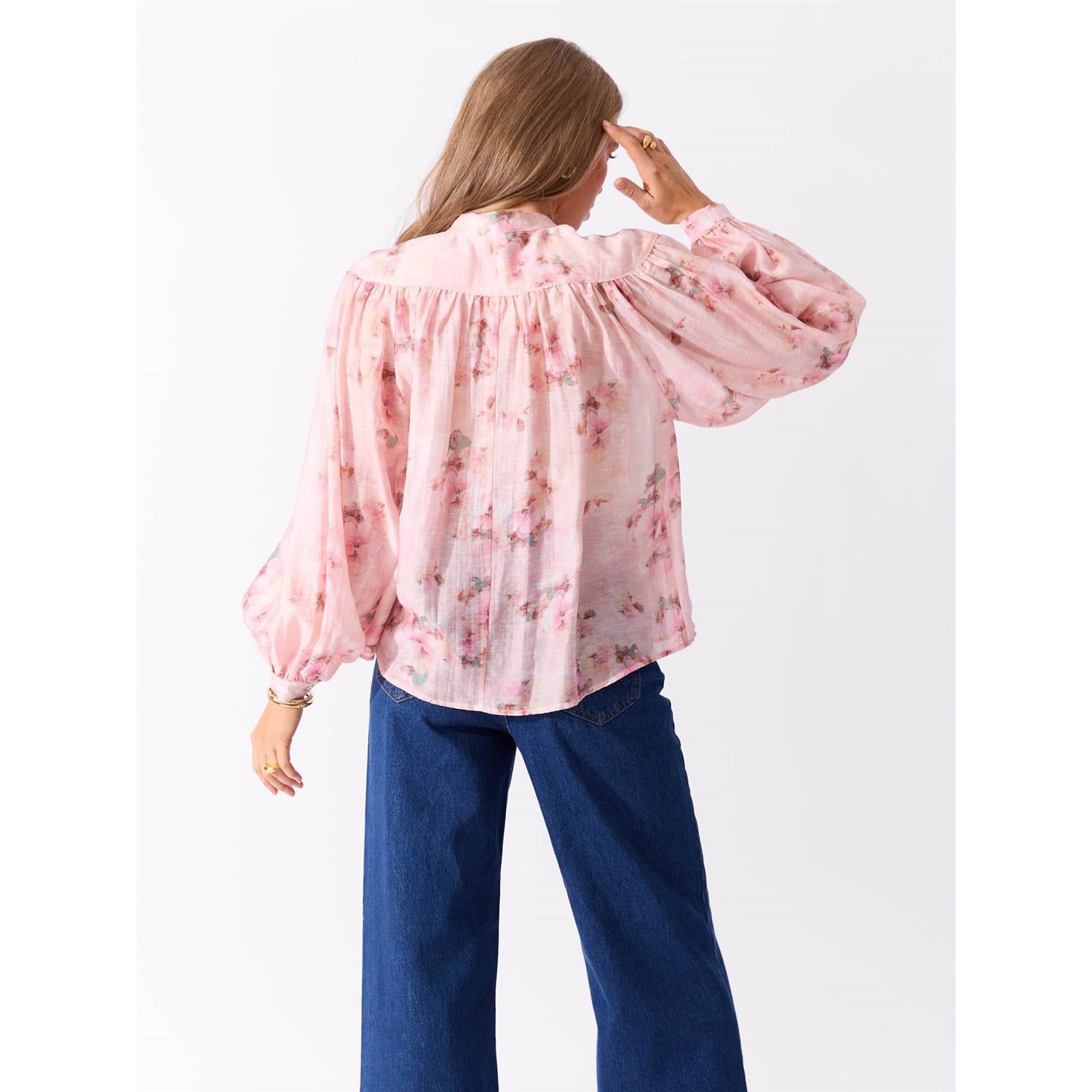 Elessar Blomster Bluse