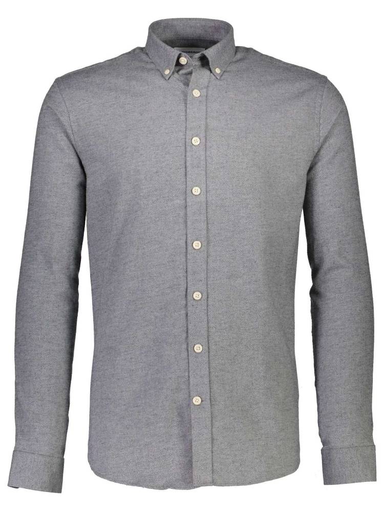 Mélange brushed shirt L/S