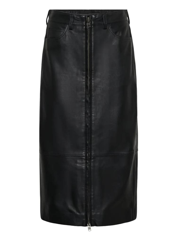 Jokoiw Leather Skirt