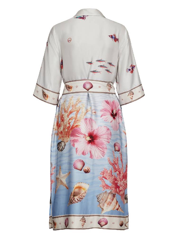 NUOCEANA SHIRT DRESS
