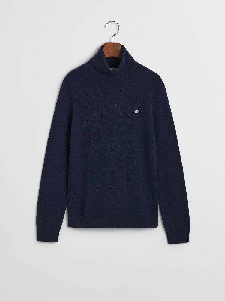 EXTRAFINE LAMBSWOOL BLEND ROLLNECK