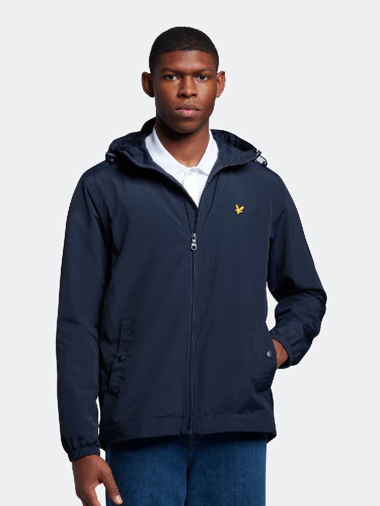 Zip Through Hooded Jacket