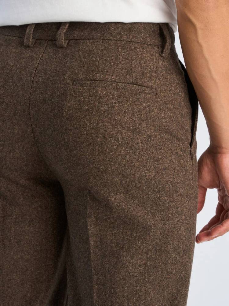 Flannel Wool Blend Formal Pant
