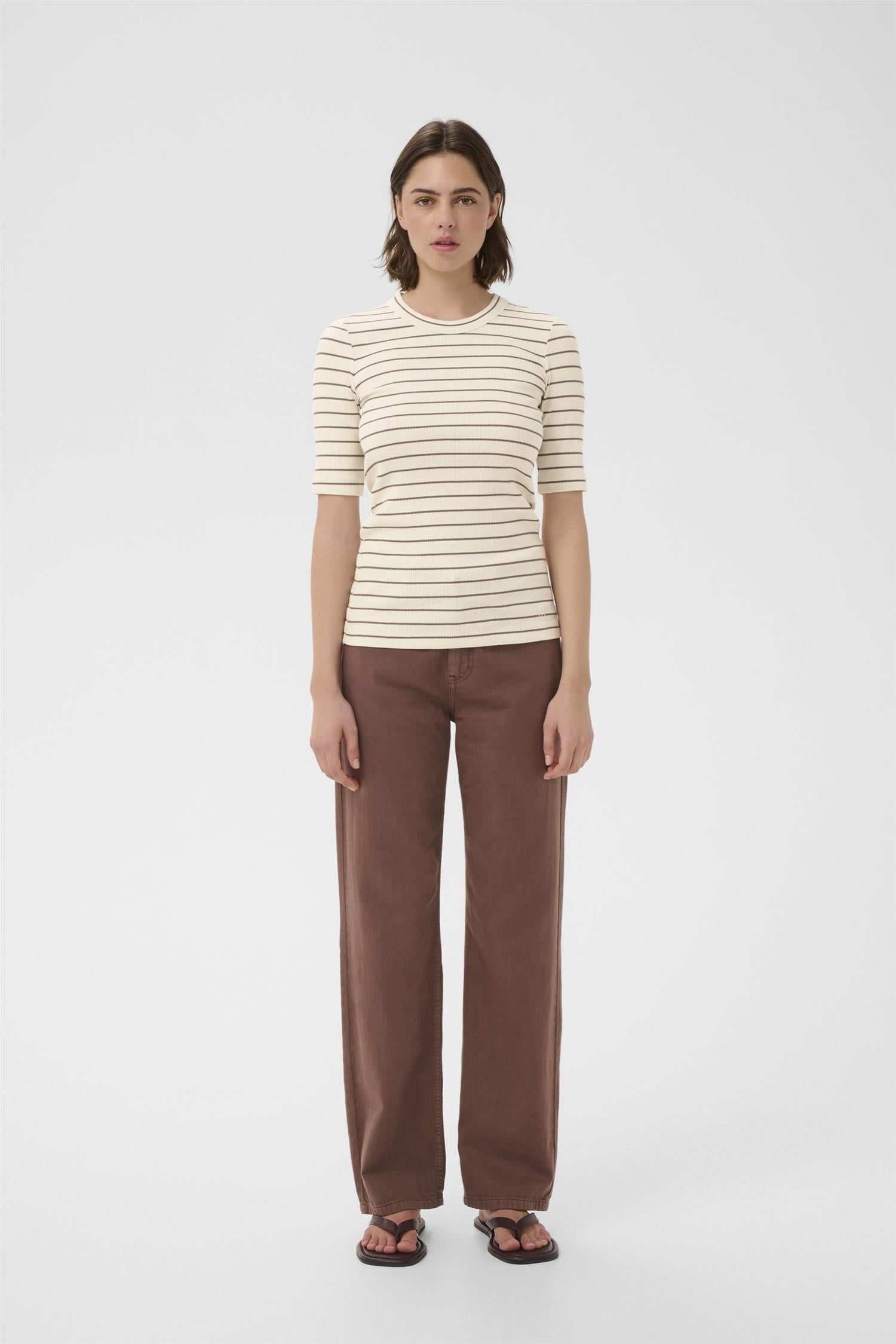 Dagnaiw Striped T-Shirt