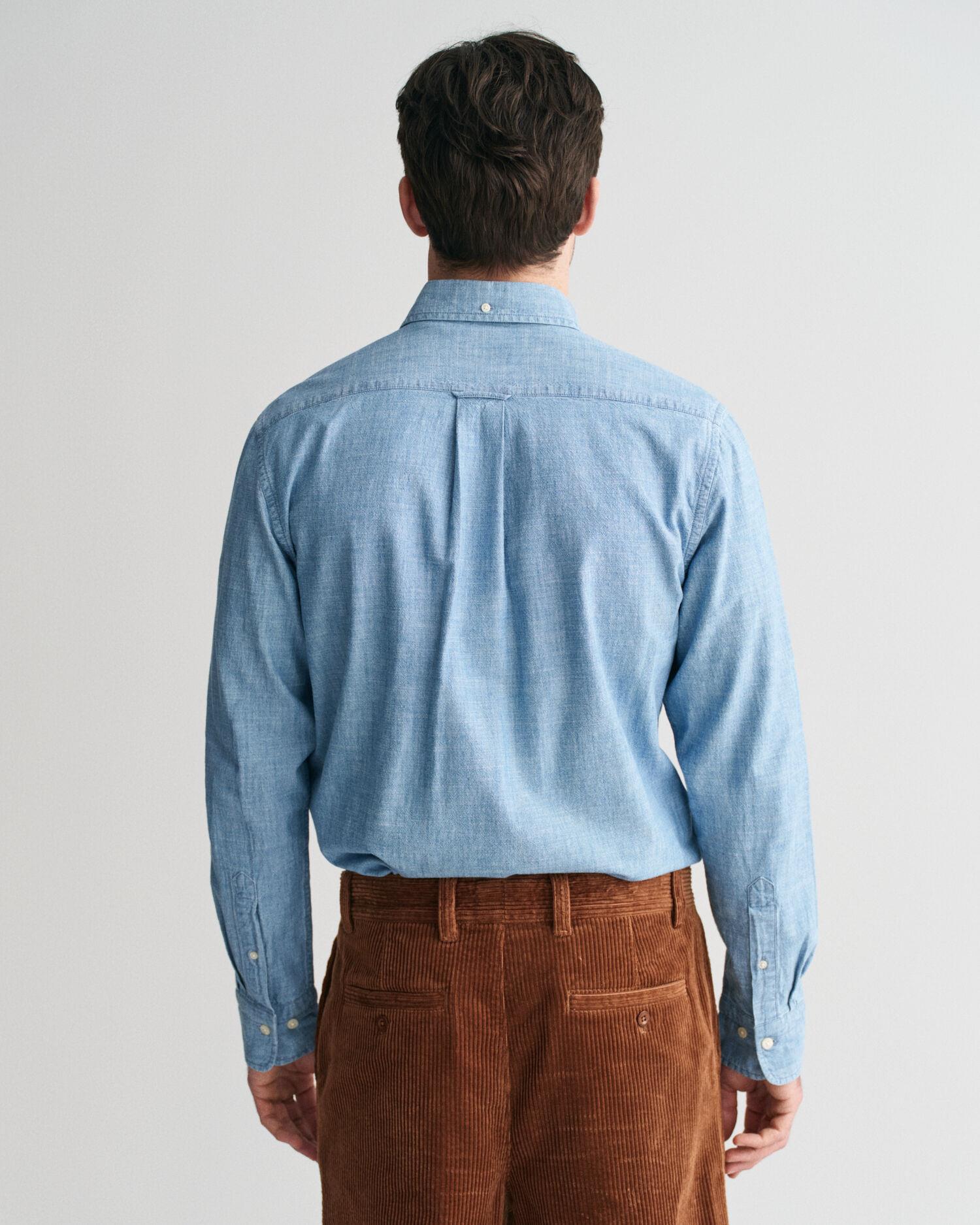 REG INDIGO CHAMBRAY SHIRT