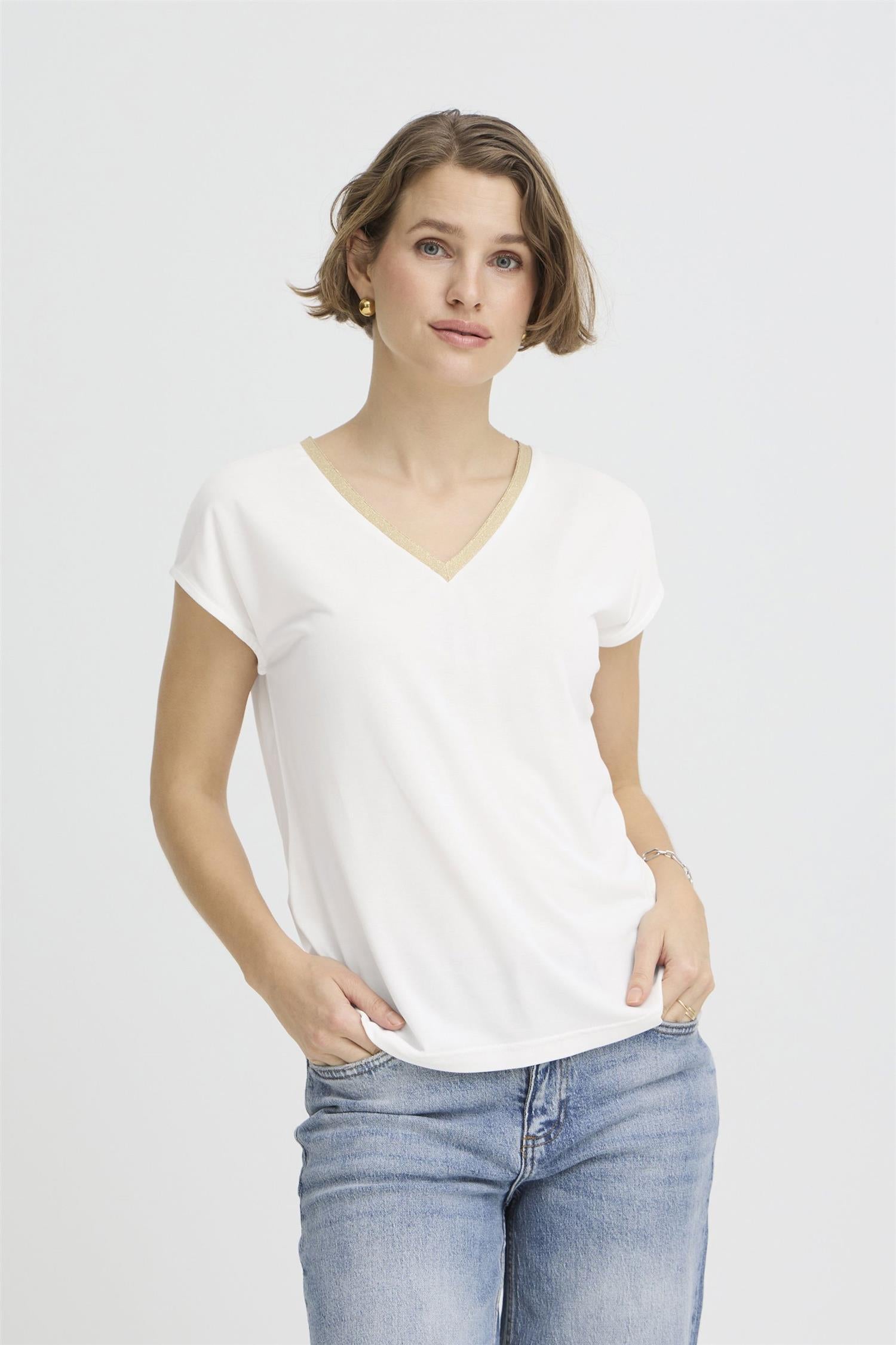 Byperl Lurex Tshirt