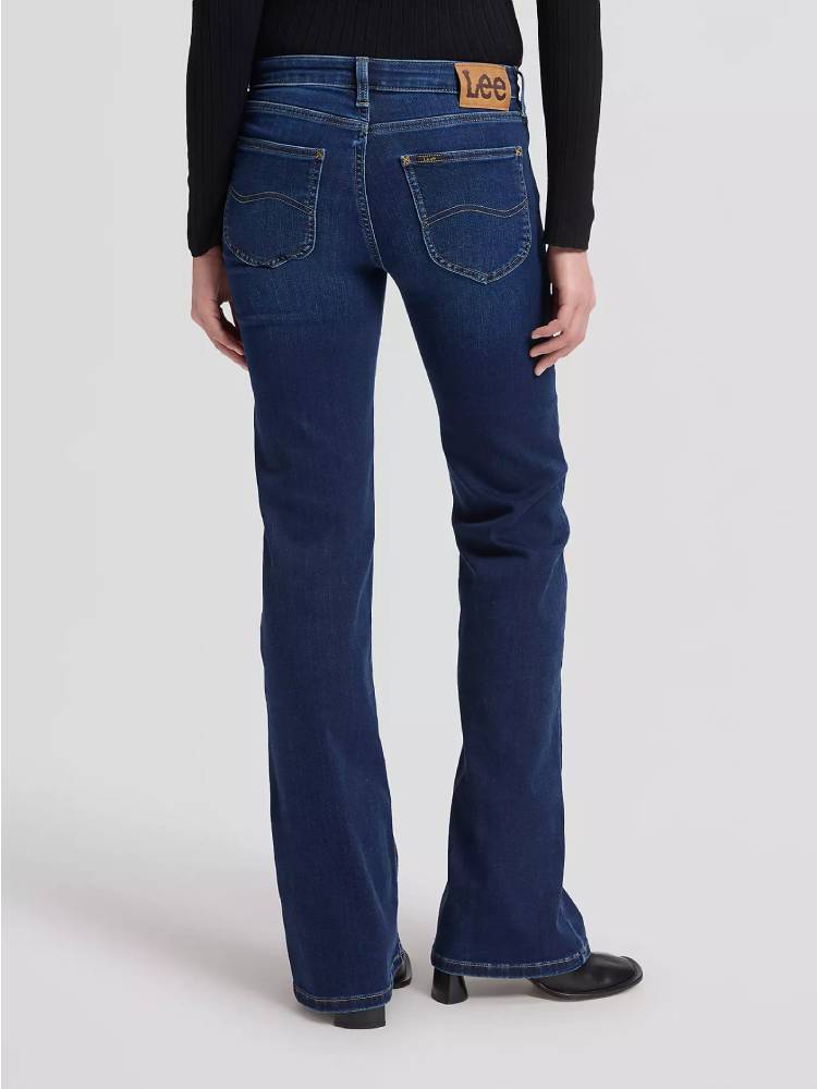 Lana Mid Rise Bootcut Jeans