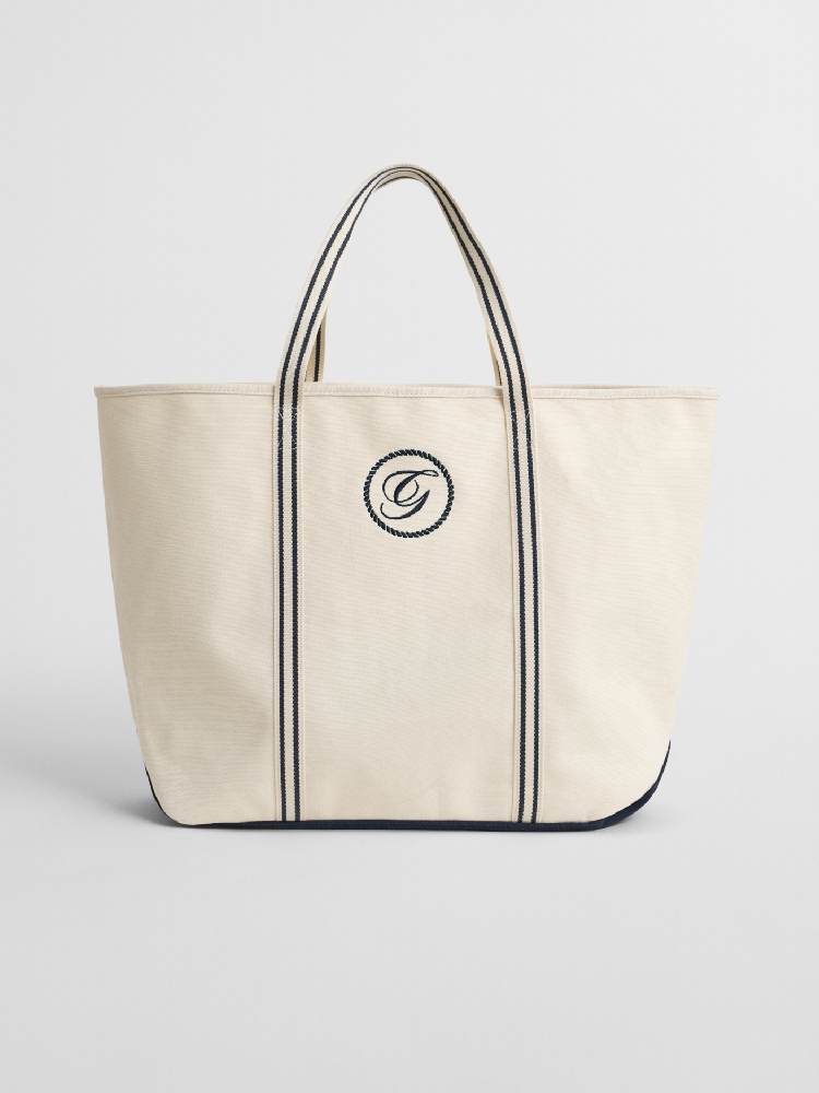 CANVAS BEACH TOTE BAG
