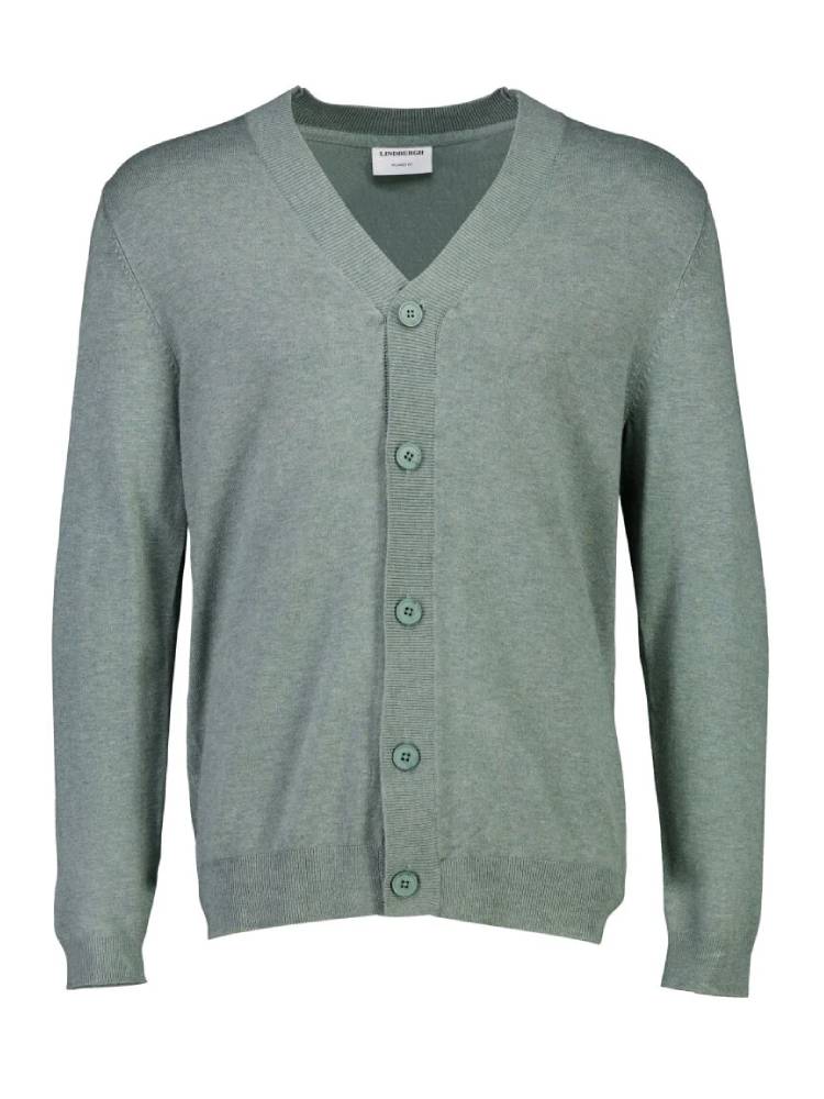 Ecovero v-neck button cardigan