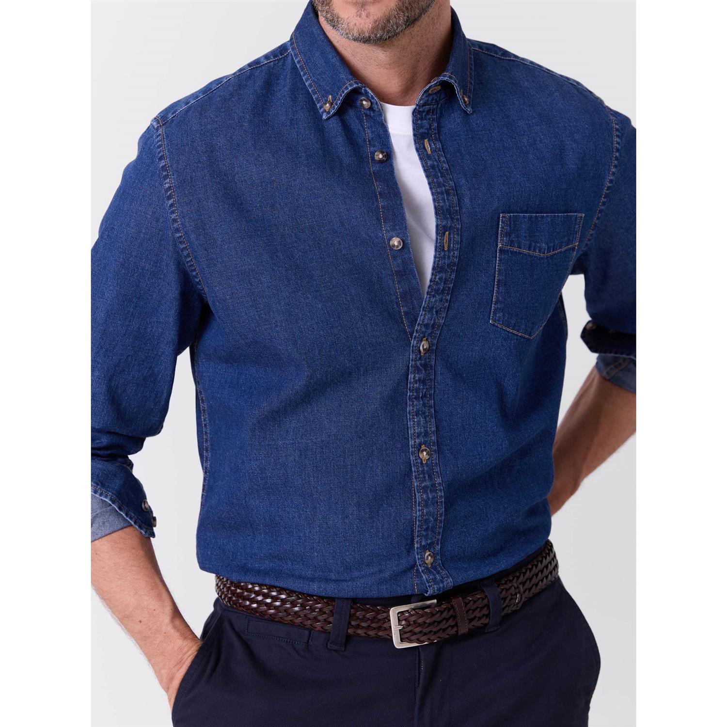 Chambray Skjorte