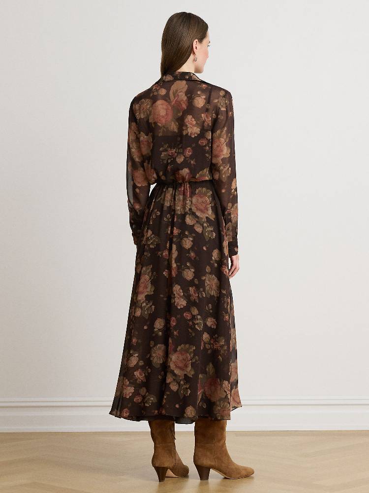 WOVEN-SHIRT DRESS-DRESSES