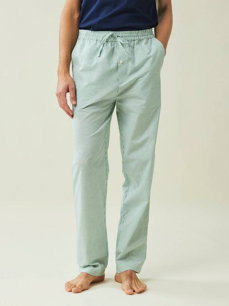Konrad Oxford Striped Pajamas