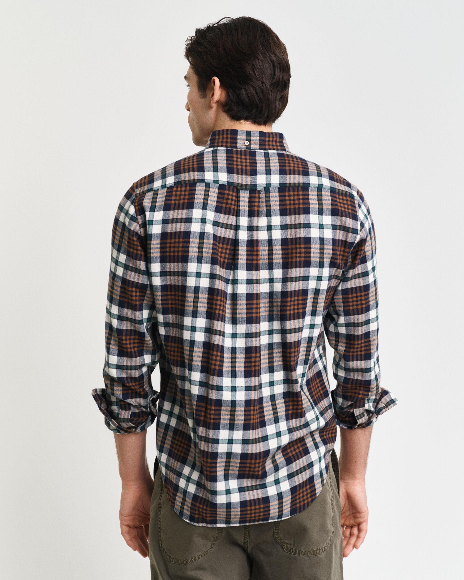 REG FLANNEL PLAID SHIRT