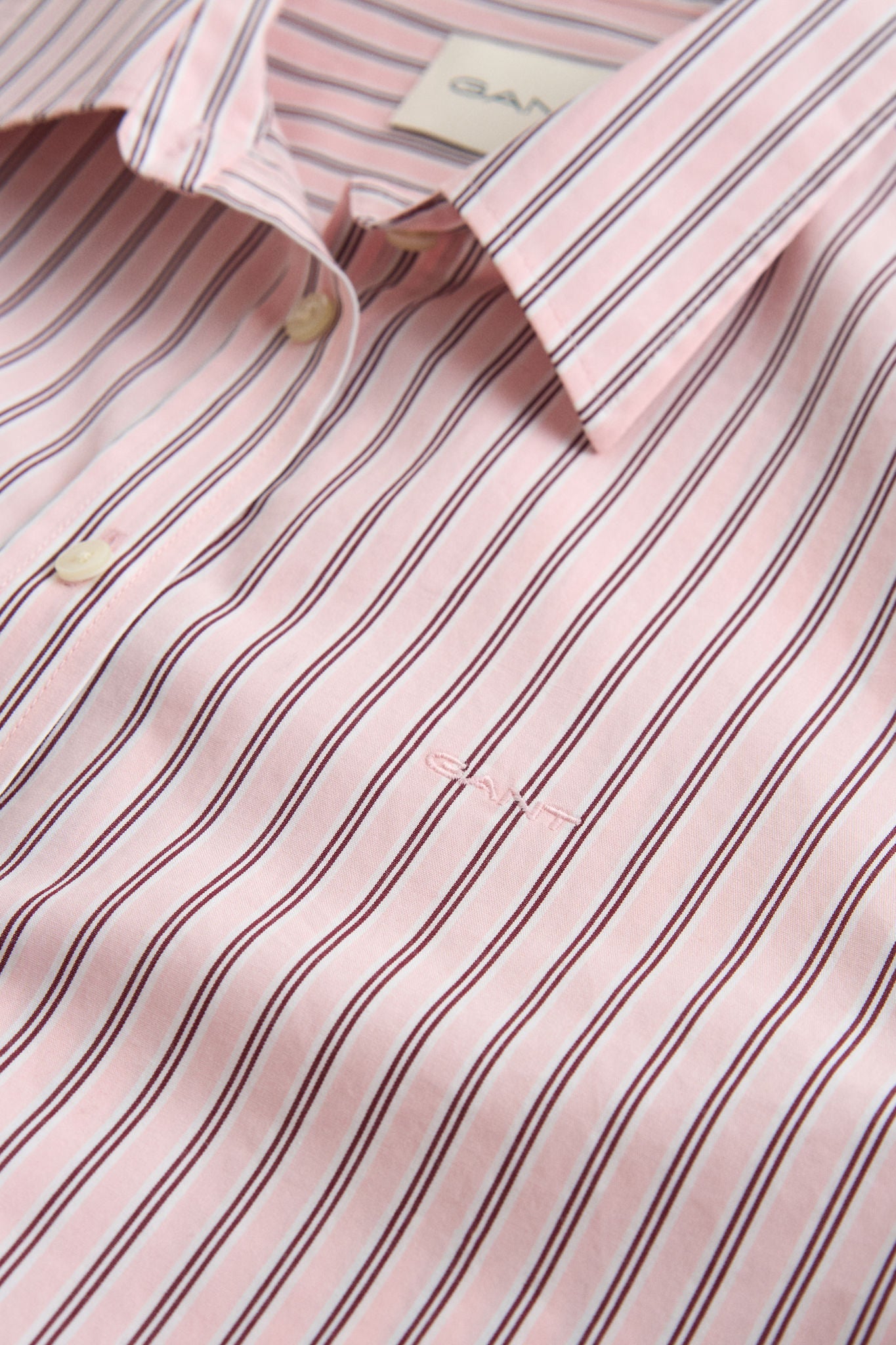 Reg Classic Poplin Striped Shirt