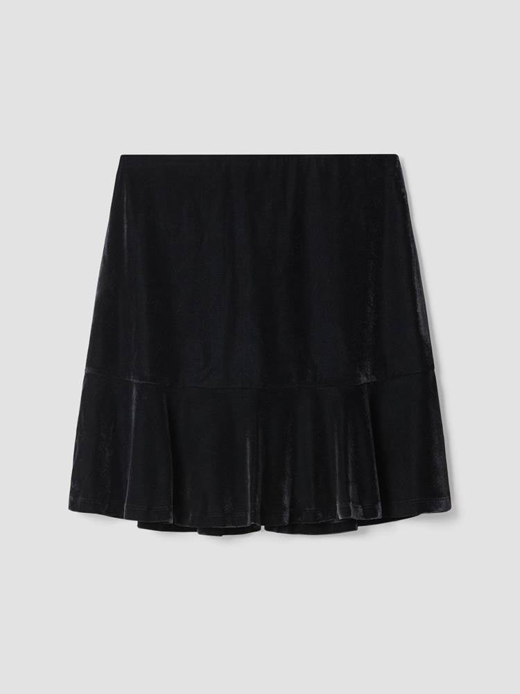 Cara velourskjørt