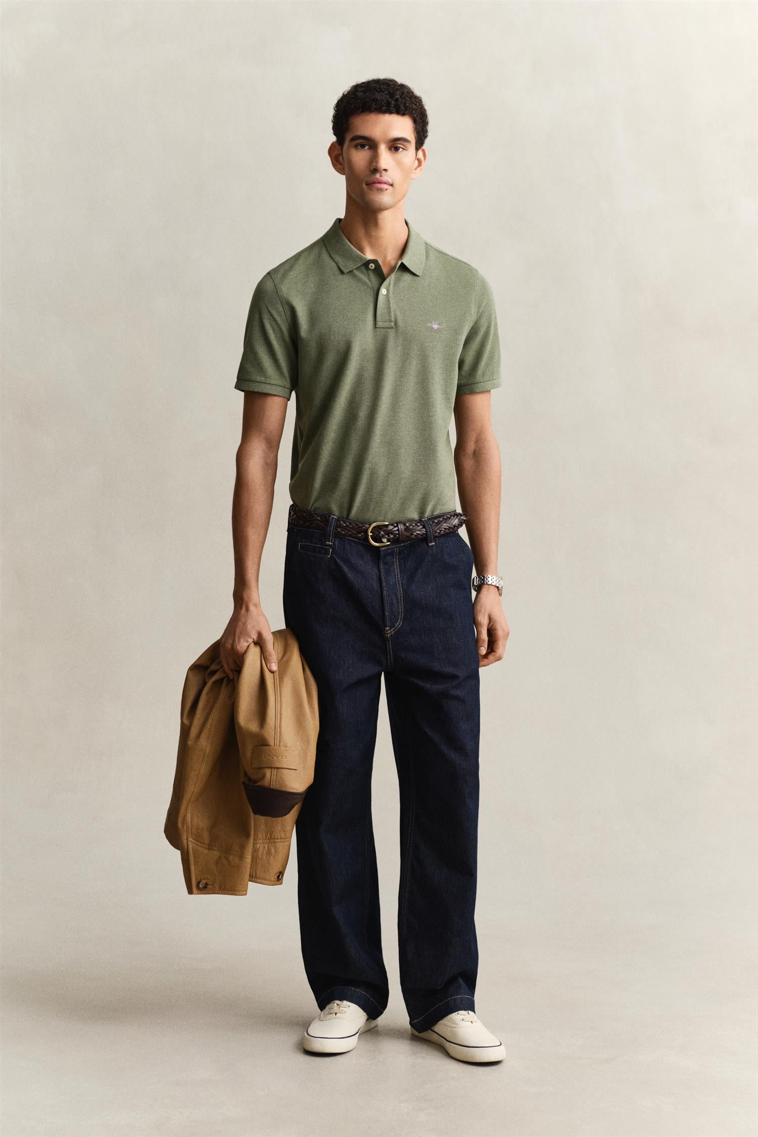 Reg Shield Ss Pique Polo