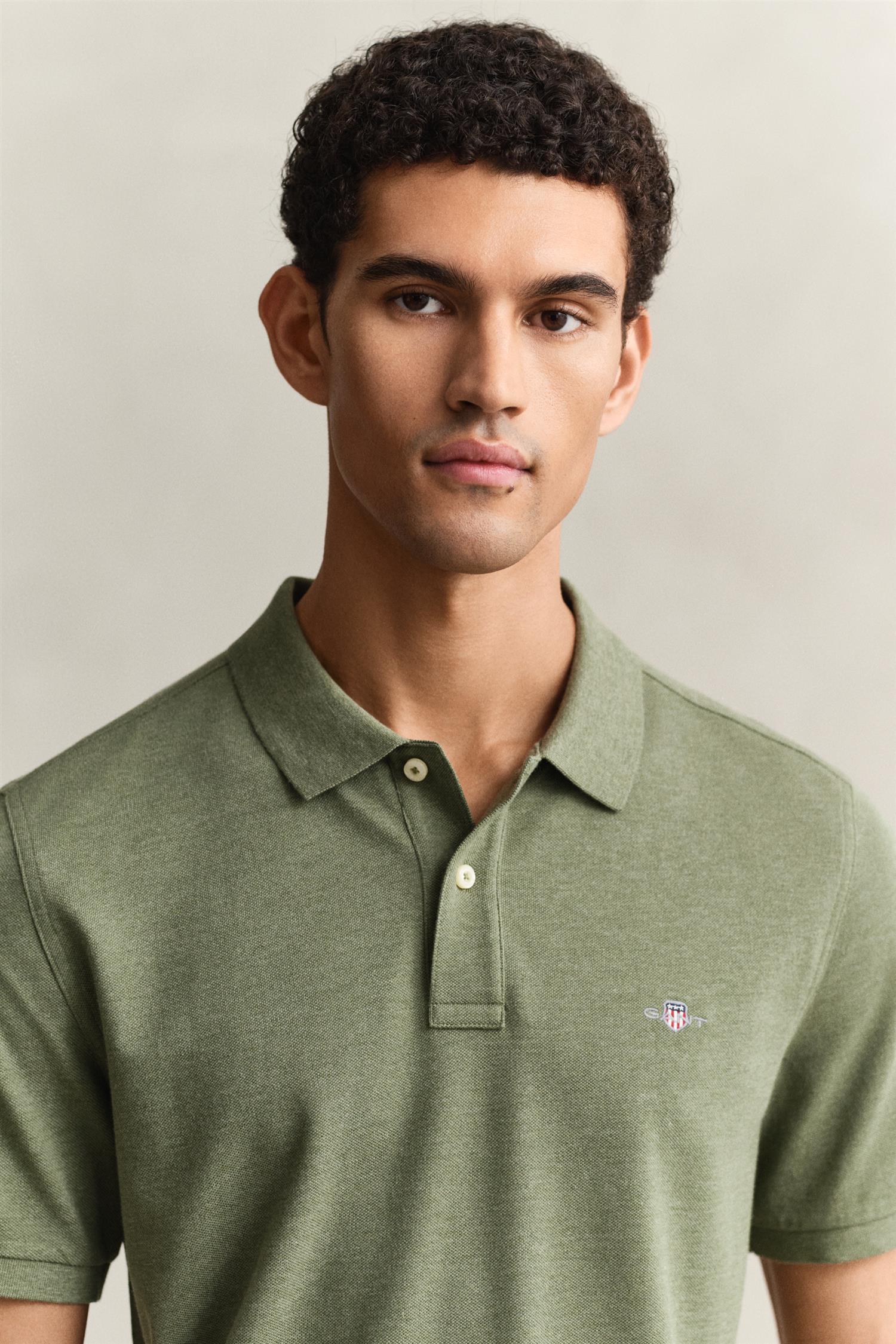 Reg Shield Ss Pique Polo