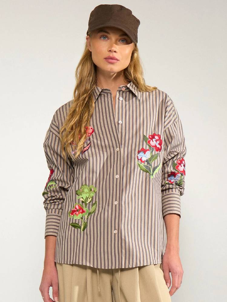NUKACEY EMBROIDERY SHIRT