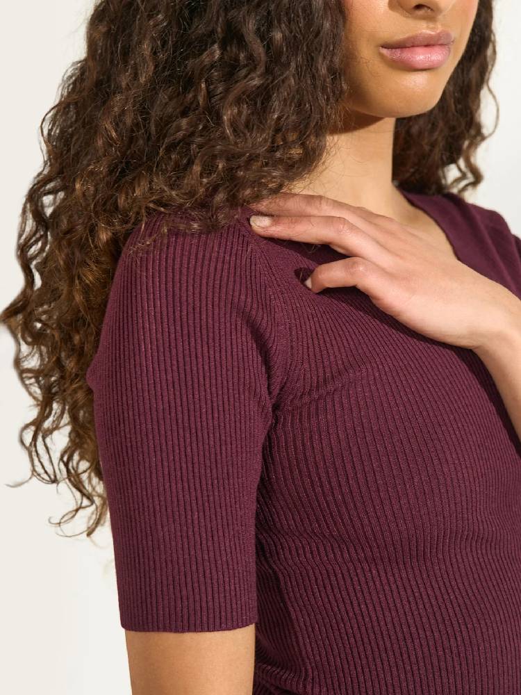 NUAYELET SS PULLOVER CROPPED
