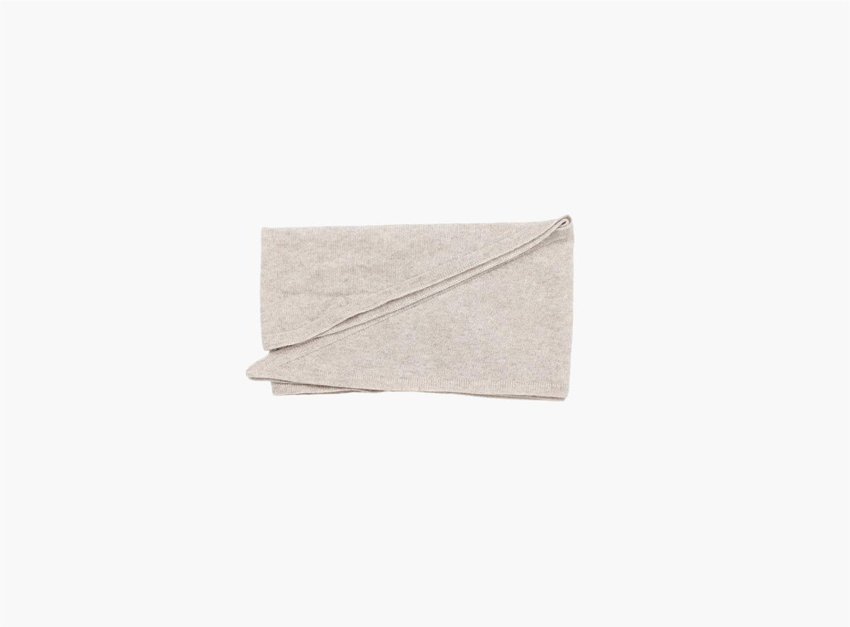 Lara Solid Wool Cashmere Triangle