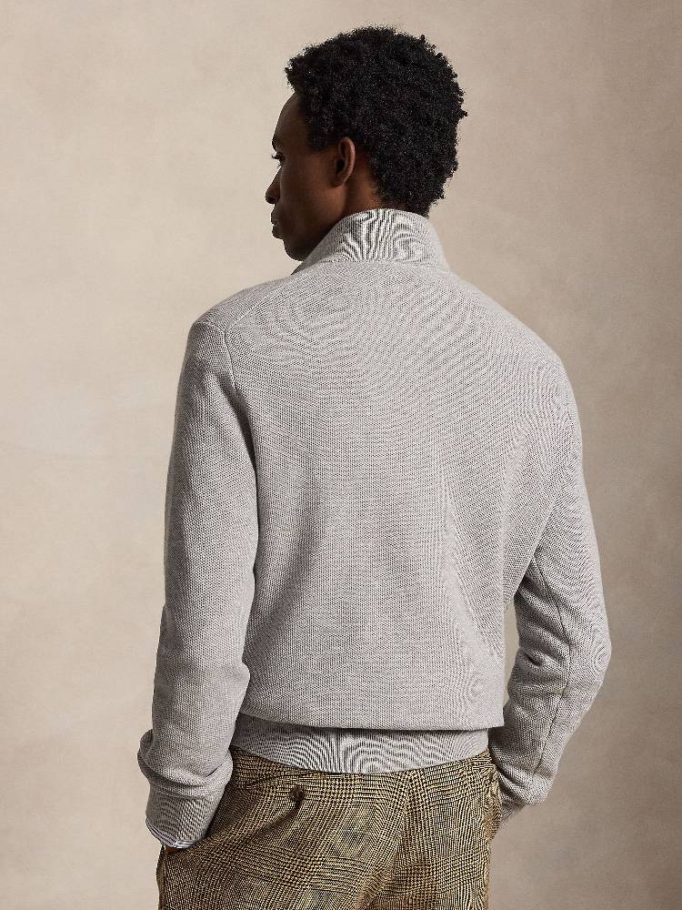 SWEATER-HALF ZIP
