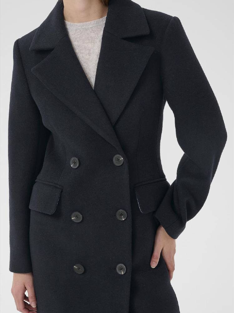 Thoraiw Lapel Coat R