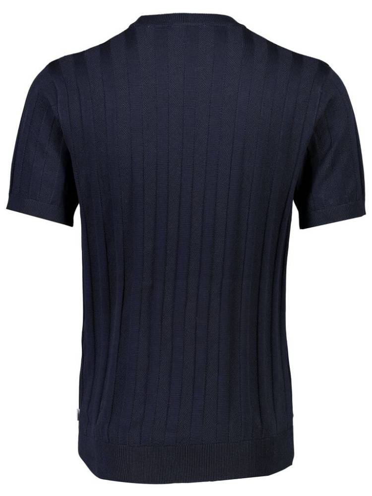 Knitted crew neck t-shirt